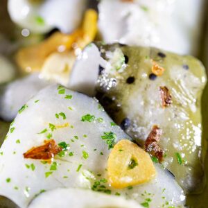 Bacalao al pil-pil con ajo y guindilla 90 g