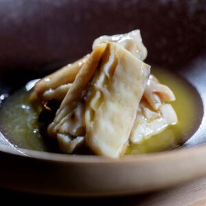 Bacalao al pil-pil con ajo y guindilla 90 g