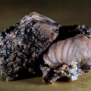 Cola de salmón ahumada y braseada 90 g