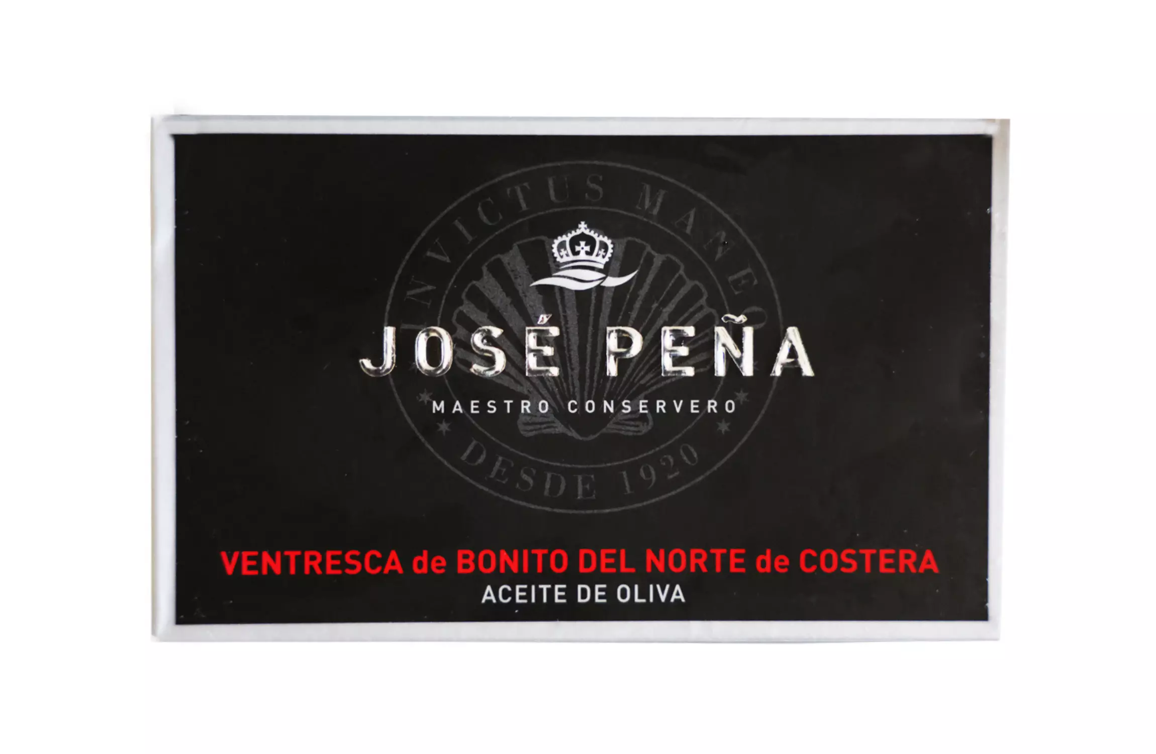Ventresca de bonito del norte en aceite de oliva · José Peña Ventresca de bonito del norte de costera en aceite de oliva José Peña