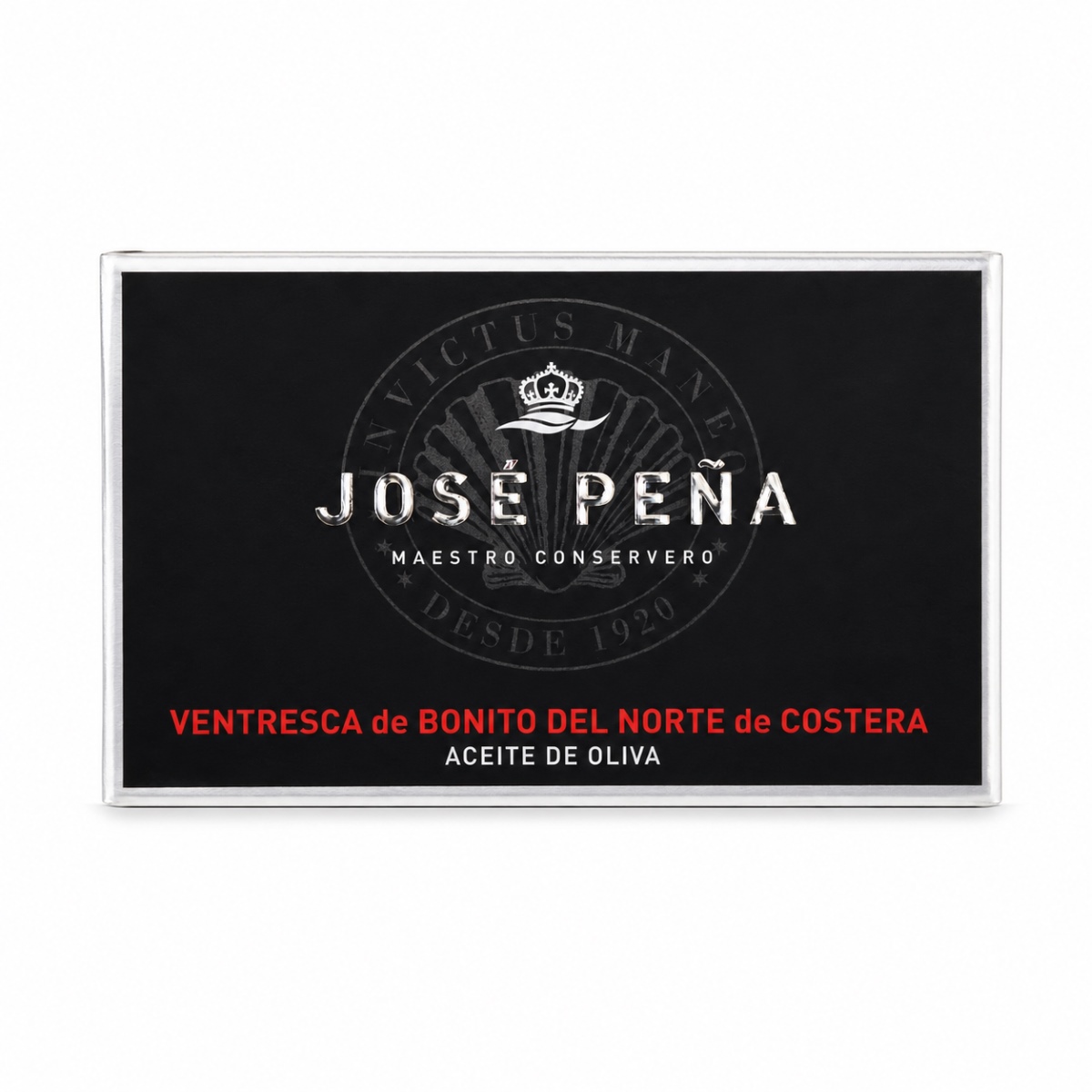 Ventresca de Bonito del Norte José Peña 120 g Ventresca de Bonito del Norte de Costera José Peña en aceite de oliva 120 g