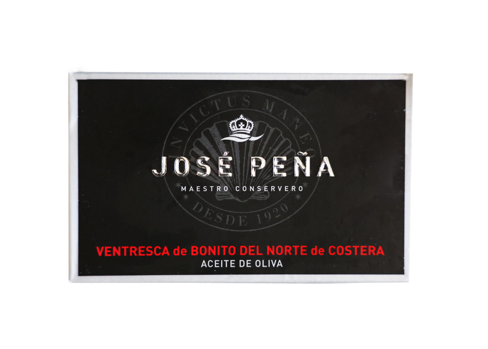 Ventresca de Bonito del Norte de Costera en Aceite de Oliva José Peña 120 g Ventresca de bonito del norte de costera José Peña 120 g en aceite de oliva, conserva gourmet elaborada artesanalmente.