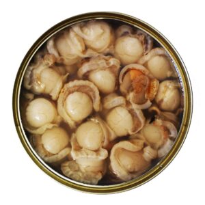 Zamburiñas al natural José Peña en lata abierta