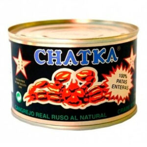 Cangrejo Real Ruso al Natural Chatka 100% Patas Enteras 220g