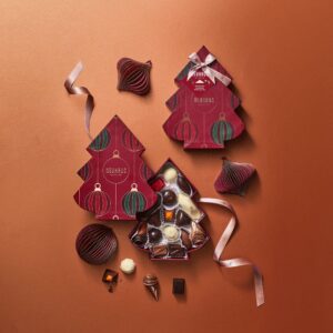 Bombones belgas Neuhaus Árbol de Navidad 16 piezas estuche regalo