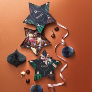 Bombones belgas Estrella de Navidad Neuhaus 20 piezas en estuche premium