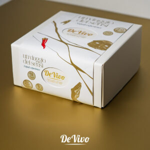 Caja regalo De Vivo Un Viaggio dei Sensi Napoli Experience surtido pastelería italiana