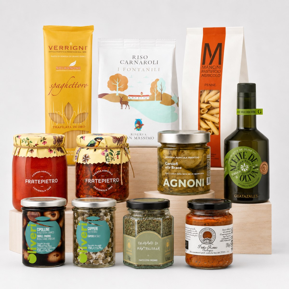 Cesta Vegana Gourmet 100% Vegetal · 11 Productos Cesta Vegana Gourmet 100% Vegetal 11 productos con pasta italiana, arroz, AOVE, salsas y conservas vegetales