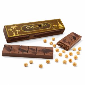 Chocolate Dubai Cremoso con Gianduja y Kataifi Bodrato 150 g en estuche marrón