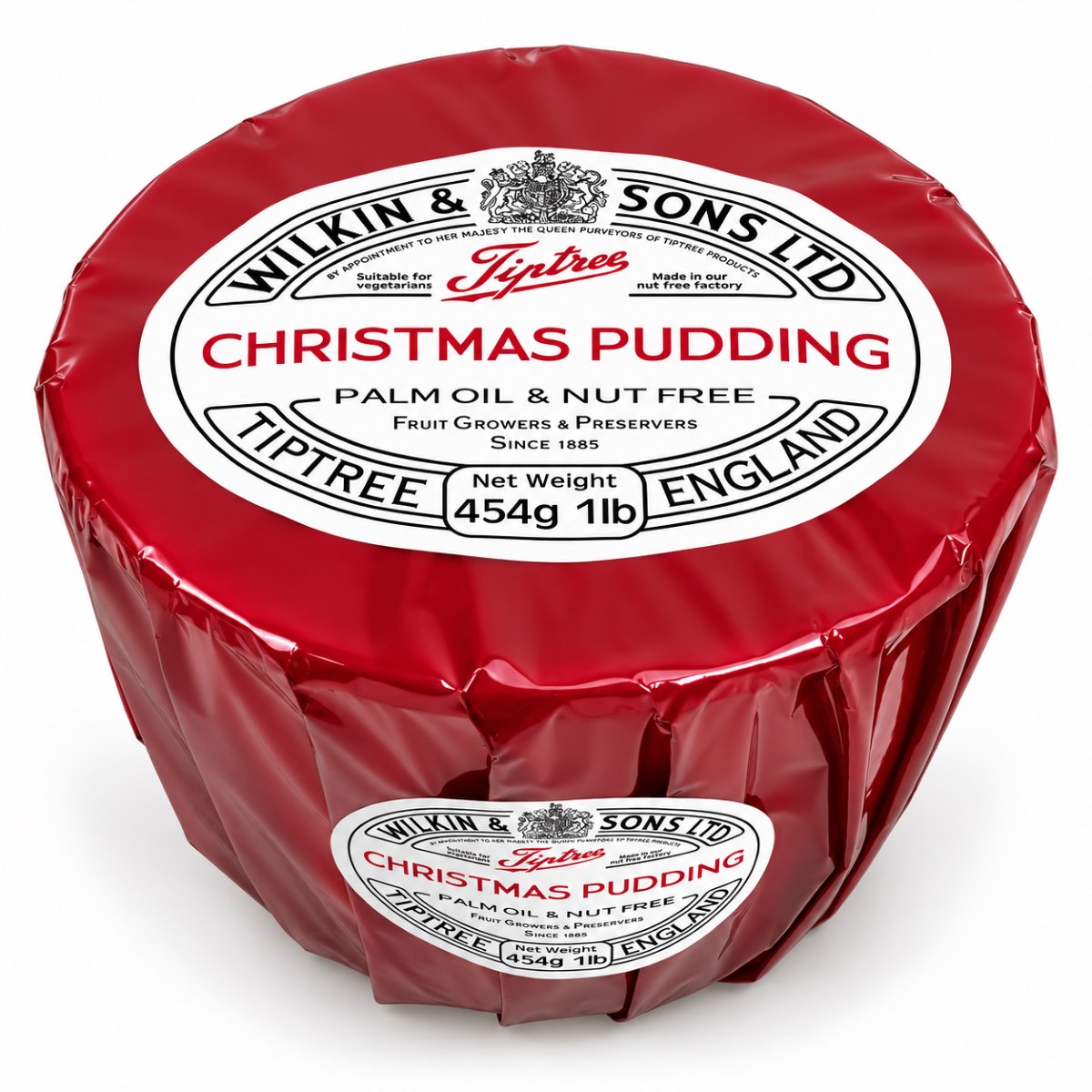 Christmas Pudding Tiptree · 454 g Christmas Pudding Tiptree 454 g Wilkin & Sons sin aceite de palma y sin frutos secos