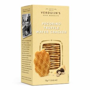 Crackers de Pecorino y Trufa Verduijn’s Fine Biscuits 75 g
