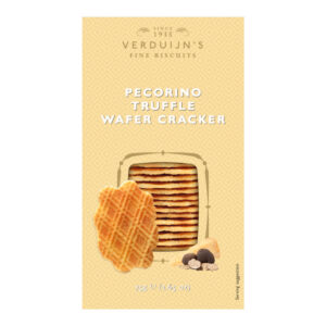 Verduijn's Pecorino Truffle Wafer Cracker 75g galletas saladas con queso pecorino y trufa