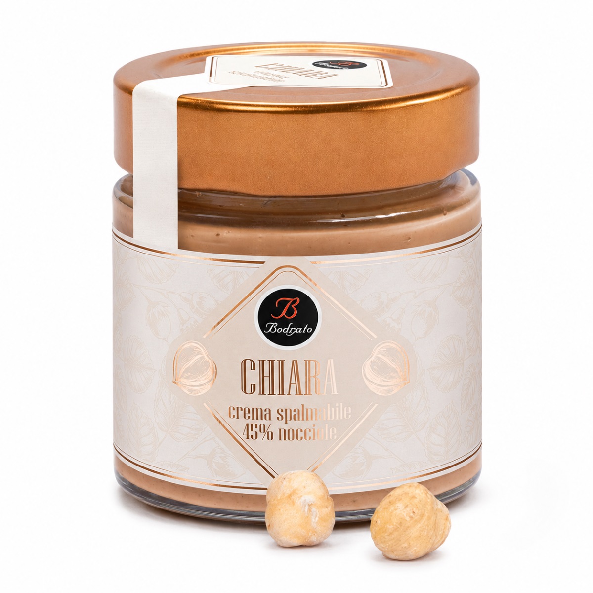 Crema Clara de Avellanas Bodrato Crema Clara de Avellanas Bodrato 150 g