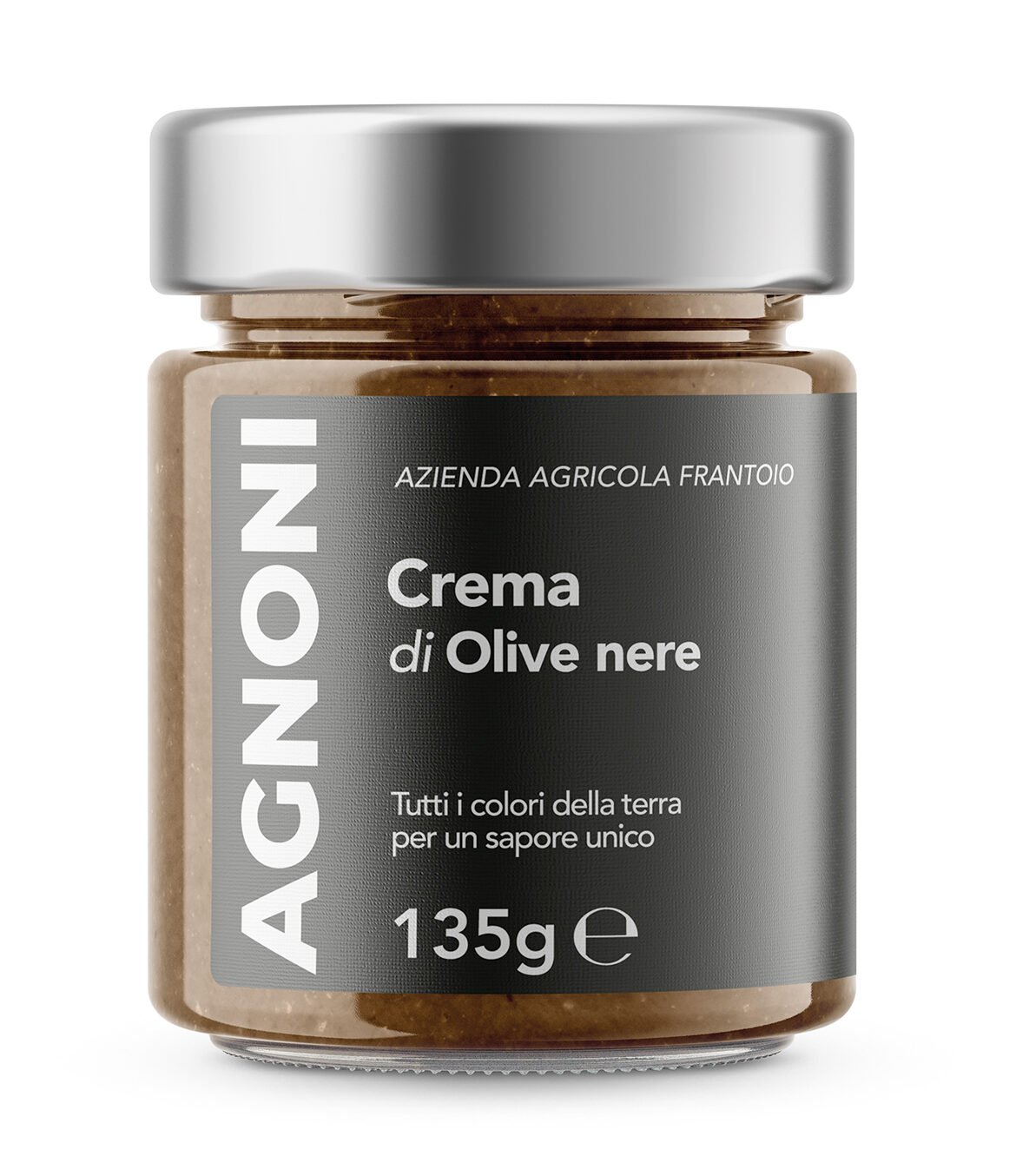 Crema de Aceitunas Negras Agnoni 135g Crema de aceitunas negras Agnoni 135g paté de oliva italiano