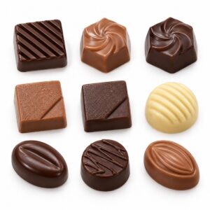 Bombones Italianos Surtidos Bodrato 48 piezas 500 g con chocolates negro, con leche y blanco