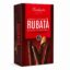 Grissini Rubatà con Chocolate Negro Bodrato en estuche rojo sobre fondo blanco