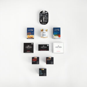 Lote de conservas gourmet surtidas – selección premium del mar