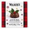 Luxury Rich Fruit Pudding Walker’s 200 g, pudding navideño escocés de frutas