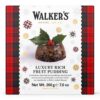 Walker's Luxury Rich Fruit Pudding 200g postre navideño escocés con frutas