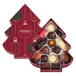 Neuhaus árbol de Navidad 200g bombones belgas surtidos caja en forma de árbol