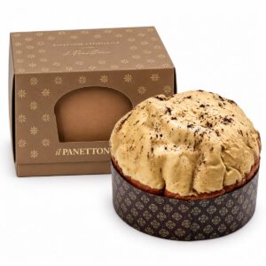 Panettone Café y Chocolate Blanco Roberto Cantolacqua 1 kg con caja regalo