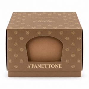 Panettone Café y Chocolate Blanco Roberto Cantolacqua 1 kg en caja regalo artesanal