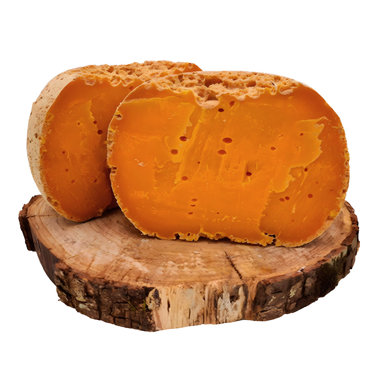 Queso Mimolette Viejo Francés 250g Queso Mimolette viejo francés 250 g, queso curado de vaca color naranja