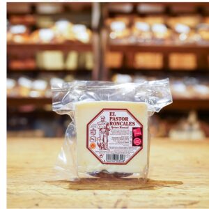 Queso Roncal DOP El Pastor Roncales 250g de oveja latxa, queso artesano navarro en cuña
