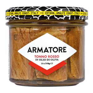 Armatore filetes de atún rojo 110g en aceite de oliva Cetara Amalfi