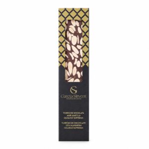 Turrón de Chocolate con Almendras García Sirvent 300 g en estuche premium