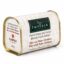 Foie Gras de Pato al Pedro Ximénez Imperia 130 g en estuche cilíndrico blanco sobre fondo blanco