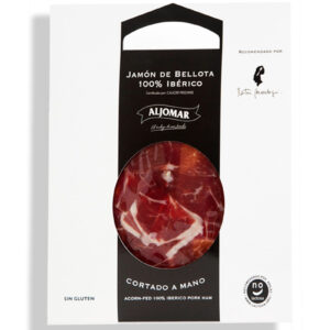 jamon de bellota 100 iberico aljomar cortado a mano recomendado por martin berasategui