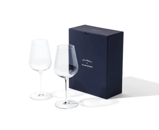 Jancis Robinson Wine Glass 2 Pack Set de 2 copas de vino Jancis Robinson x Richard Brendon, cristalería premium