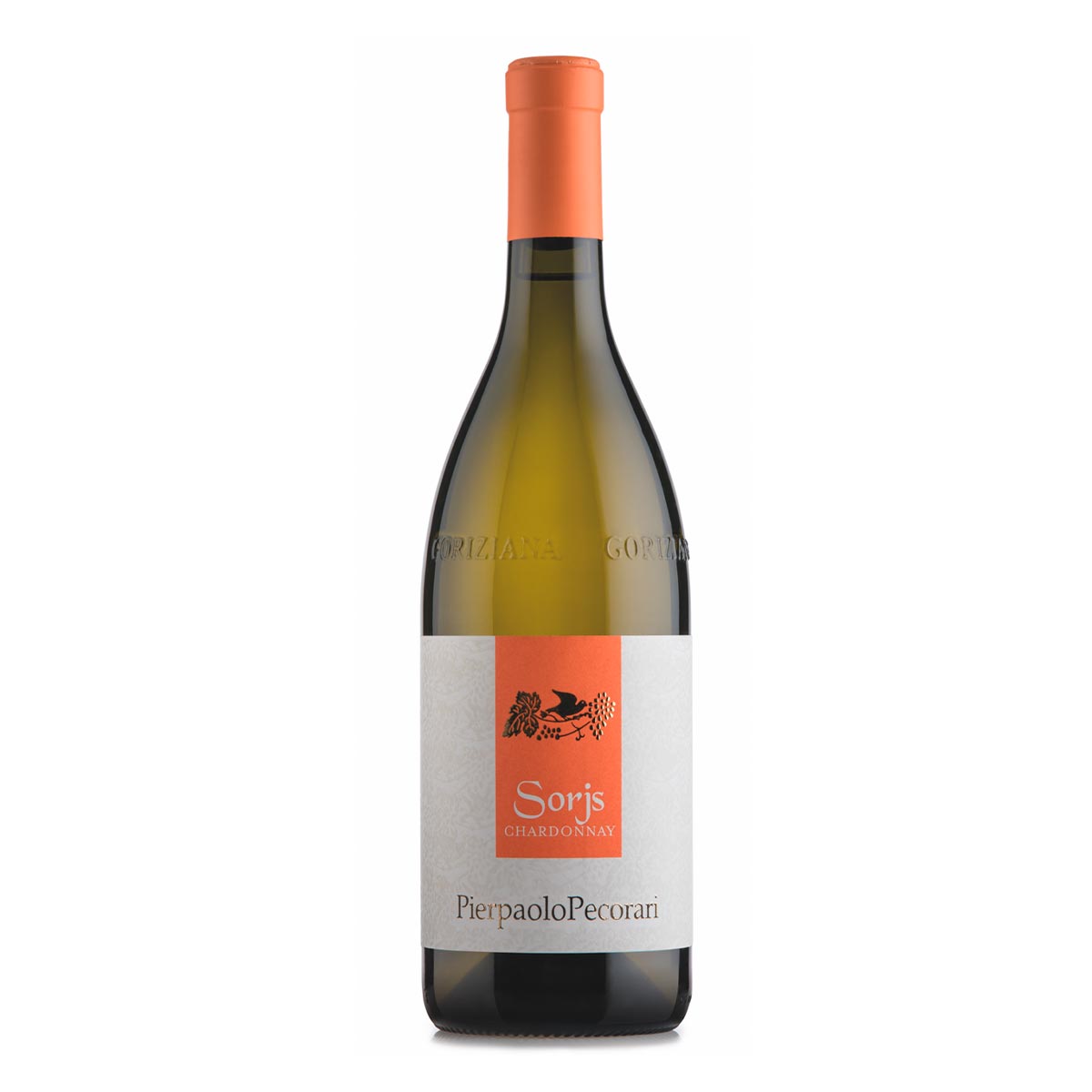 Pierpaolo Pecorari Chardonnay Sorjs 75 cl Pierpaolo Pecorari Chardonnay Sorjs 75 cl botella de vino blanco italiano