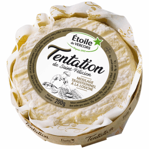Queso Saint-Félicien Tentation Étoile du Vercors 200 g, queso cremoso francés