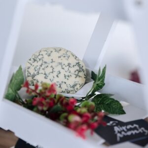 Queso azul Savel Airas Moniz 160g de Galicia, elaborado con leche cruda y afinado artesanalmente