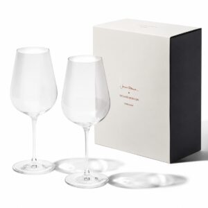 Set de 2 copas Jancis Robinson x Richard Brendon Precision con estuche