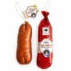 Sobrassada Dulce Superior IGP La Luna 300 g con pieza y envase rojo