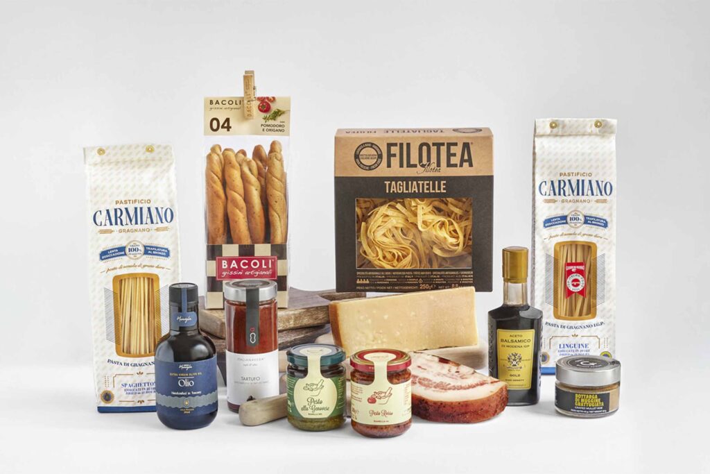 supermercado italiano gourmet en barcelona con productos artesanales