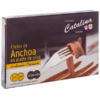 Estuche de filetes de anchoa del Cantábrico en aceite de oliva Selección Premium Conservas Catalina.
