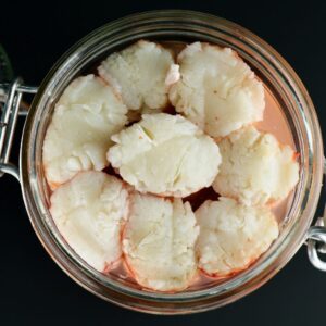 Cangrejo real rojo al natural Chatka 60% patas en tarro de cristal 310 g