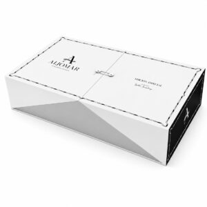 Estuche cerrado Martín Berasategui Jamón de Bellota 100% Ibérico Aljomar Corte a Cuchillo 25 sobres
