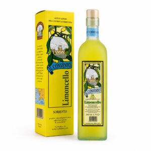 Limoncello Il Convento di Sorrento 50 cl con estuche amarillo