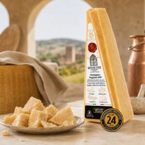 Parmigiano Reggiano DOP Montecoppe 24 meses con trozos de queso