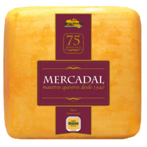 Queso Mahón-Menorca D.O. semicurado Mercadal, elaborado con leche de vaca, cuña 250 g