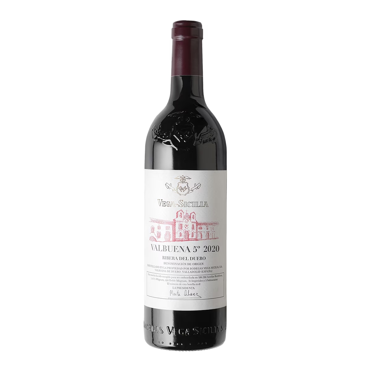 Comprar vino tinto Valbuena 5º 2020 Vega Sicilia | Agápico Vino tinto Valbuena 5º Cosecha 2020 Vega Sicilia Ribera del Duero 75 cl