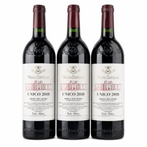 Lote de tres botellas Vega Sicilia Único Ribera del Duero
