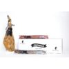 Pack premium Aljomar con jamón ibérico pieza entera y embutidos ibéricos en estuche