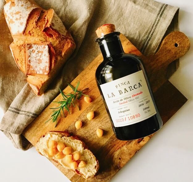 Aceite de Oliva Ahumado Arbequina Finca La Barca (2)