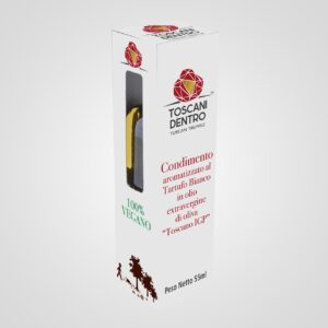 aceite de oliva virgen extra toscano igp aromatizado con trufa blanca toscani dentro 55 ml